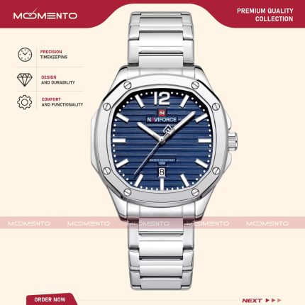 Naviforce 9243 - Silver Blue