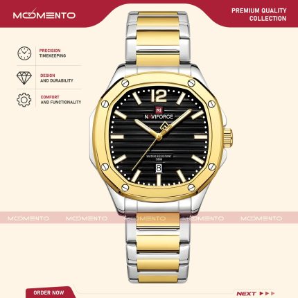 Naviforce 9243 - Gold Black